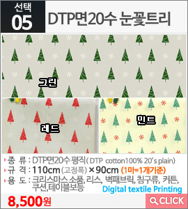 DTP면20수 눈꽃트리 그린