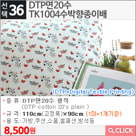 DTP면20수 TK1004수박향종이배