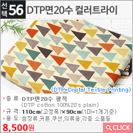 DTP면20수 컬러트라이