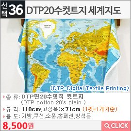 DTP20수컷트지 세계지도