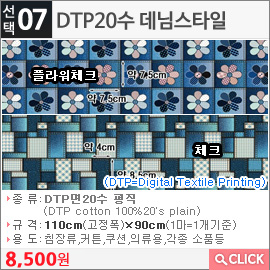 DTP20수 데님스타일 체크