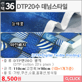 DTP20수 데님스타일 마린패치