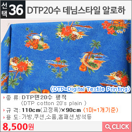 DTP20수 데님스타일 알로하