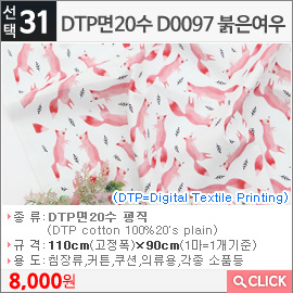 DTP면20수D0097 붉은여우