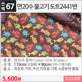 면20수 물고기 도트2441번