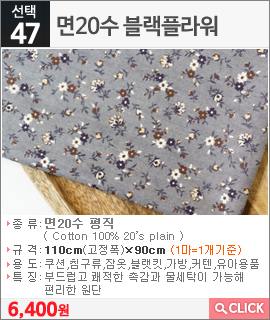 면20수 블랙플라워