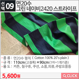 면20수 그린 네이비2420 스트라이프