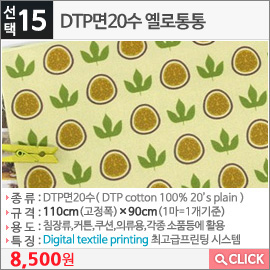 DTP면20수 옐로통통