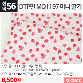 DTP면 MQ1197 미니 딸기