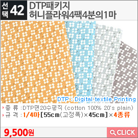 DTP패키지 허니플라워4팩4분의1마